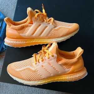 Mens size 12 Orange Creamsicle Ultra Boost 5.0